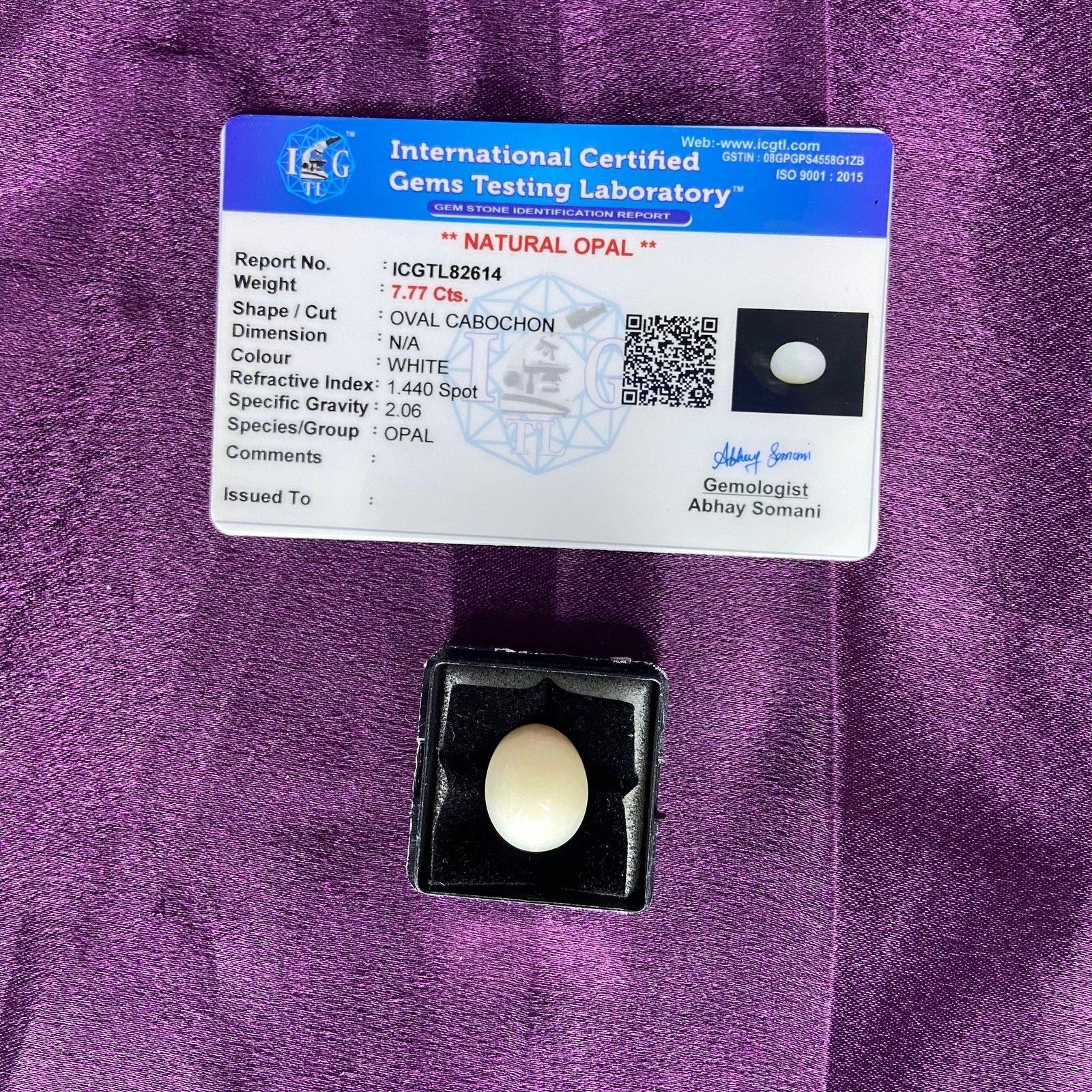 Opal (ओपल) 7.77 Ct